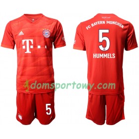 Koszulka Bayern Monachium HUMMELS 5 Dziecięcy Domowe Koszulki Piłkarskie 2019-2020 Krótki Rękaw